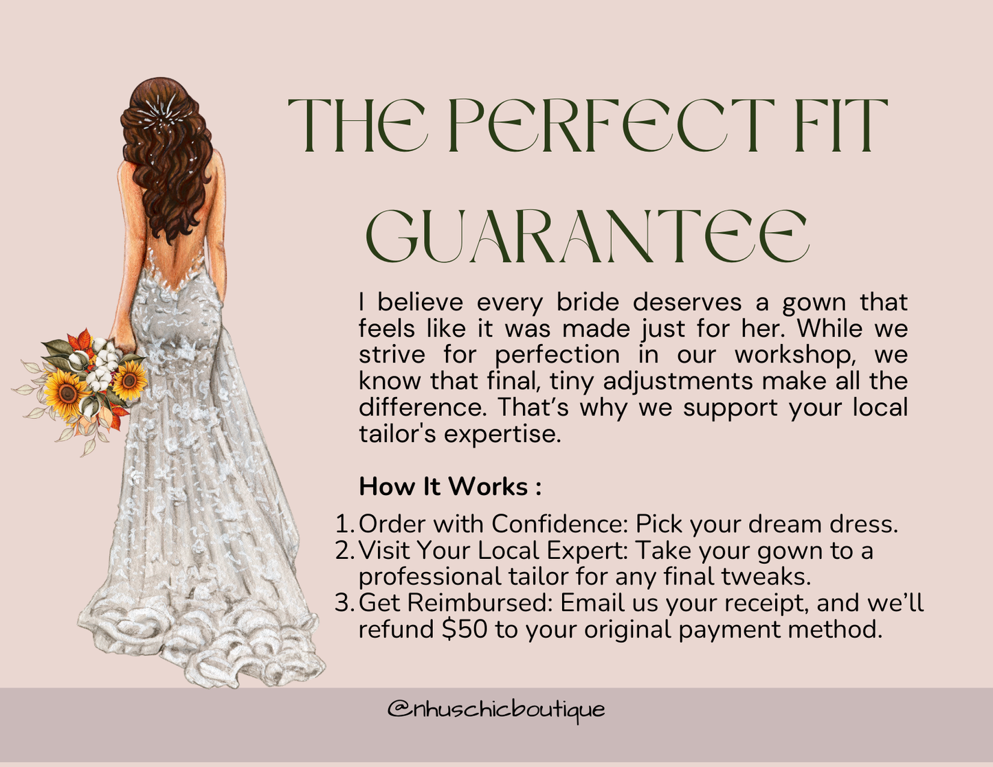 WD050-The Isla Bespoke Mermaid Wedding Gown – Hand-Appliquéd Lace Silhouette with Mantilla Cathedral Veil